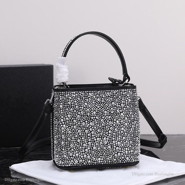 Mode luxe designer femme sac fourre-tout sac à main femmes sac à bandoulière cristaux strass diamants