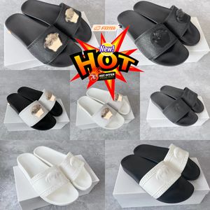 Mode luxe ontwerper dames sandalen platte slippers zomer strand dames dia's kanaal casual sandalen maat 35-45