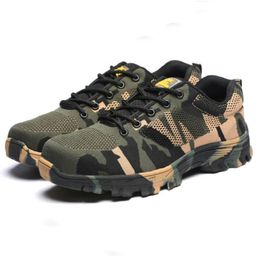 Zapatos de vestir de lujo de moda Soldado militar Seguridad Punta de acero Hombres Womes Low Tops Sneaker Clásico Ligero Dedos protectores Trabajo de construcción Entrenadores Caja EU 35-48