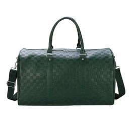 Mode luxe Duffle sacs de voyage imperméables femmes week-end sac à main hommes Fitness sac à bandoulière femme sac à bagages grande capac 211102240j