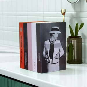 Fashion Luxury Faux Livres pour la décoration Simulation Box Box Box Table basse Villa El Shop Home Decorative Shooting Prop 240402