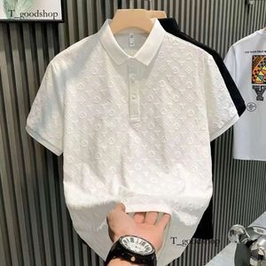 Fashion Luxury Jacquard Casual Polo Summer NOUVEAU NOUVEAU CONFORTATION YOUTH SIMP SLIM SLIM COURT CARQUE T-shirt Men-888 0E8