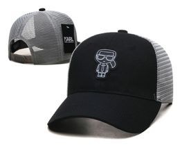 Moda de lujo Karl Gorra de béisbol para unisex Carta deportiva informal Gorras de diseñador Nuevos productos Sombrilla Sombrero Personalidad Sombreros simples gorras