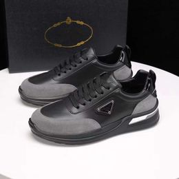 Fashion Luxury Men habille chaussures Fly Block Onyx Running Running Sneakers Italie Deamp Brand Low Tops Designer en cuir respirant Casual Walk Shoes Athletic Shoes Box EU 38-45
