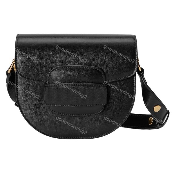 Moda de lujo Nuevo bolso de silla de montar más vendido Bolso de diseñador clásico Cartera de marca de moda Damas vintage 4 colores Bolso de cuero para mujer bolso de hombro de diseñador