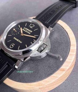 Mode luxe penarrei horloge ontwerper lekdetectie precisie staalhandleiding mechanische heren 004200
