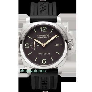 Fashion Luxury Penarrei Watch Designer Lumino Series Titanium Calendar Automatic Mechanical Watch Mens Pam00351