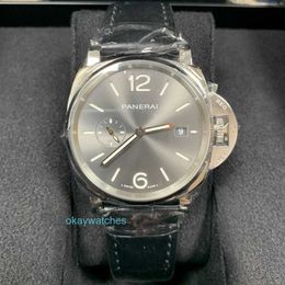 Fashion Luxury Penerrei Watch Designer no usa el nuevo conjunto completo de Lu Min Nuo Mens Watch PAM01250 Mecanismo automático