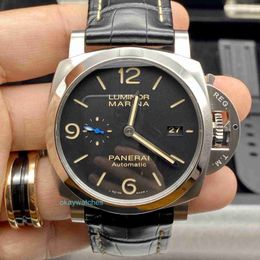 Fashion Luxury Penarrei Watch Designer Shooting of Celebrity Limited Edition Nouveau disque automatique 44 mm Pam01312 Mens