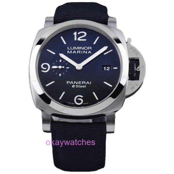 Fashion Luxury Penarrei Watch Designer Utilisation de Lumino Pam01157 Machinerie automatique Homme 44 mm Gauge
