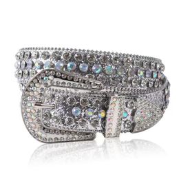 Mode luxe riem diamantgordel western kristallen bezaaid cowgirl cowboy -strass steentjes voor vrouwen mannen Jean Cinto de Strass 220712