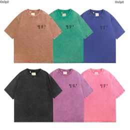 T-shirt de luxe de luxe T-shirt t-shirt pour hommes T-shirt Summer 100% coton Modèle imprimé T-shirt noir et blanc t-shirt Street Trendy Fashion T-shirt 868