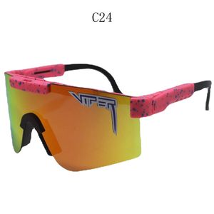 Moda lujo TR90 polarizado ciclismo deportes gafas de sol diseño colorido marco grande gafas