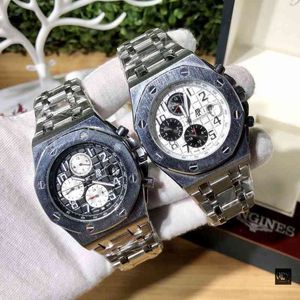 Mode Luxe horloges Classic Top Brand Zwitsers Automatische timinghorloge 41 mm Roya1 0ak 15400 -serie Heren