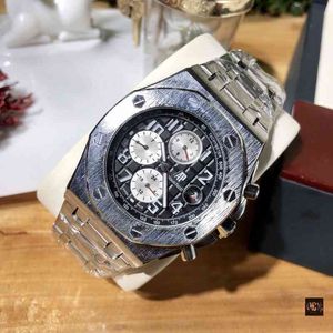 Mode Luxe horloges Classic Top Brand Zwitsers Automatische timinghorloge 41 mm 15400 -serie Heren 09on