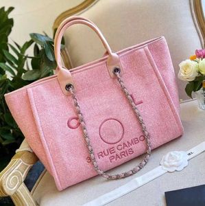 Mode luxe femmes sacs à main sacs de plage Ch marque toile étiquette brodée femmes Packs sac de soirée classique grand sac à main concepteurs grand paquet femme sac à dos T82o