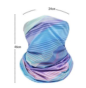 Foulards magiques à la mode, masque facial anti-uv, respirant, rafraîchissant, enveloppe la tête, masques de cyclisme en plein air, turban