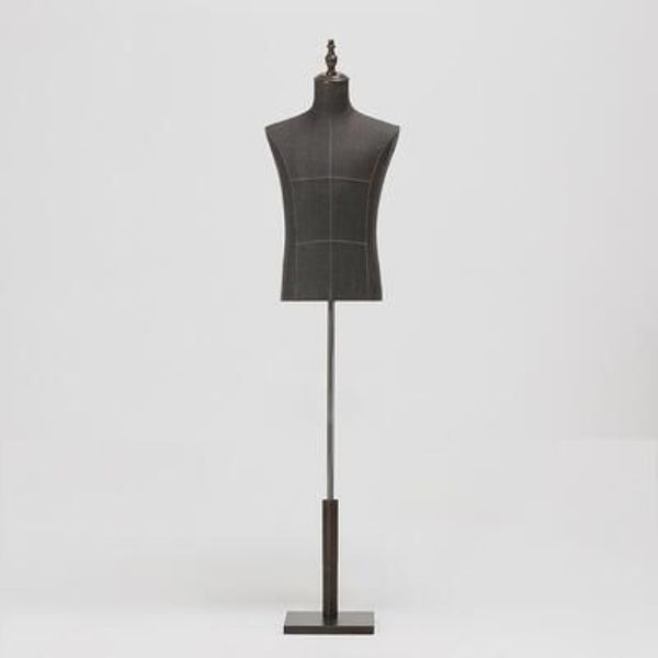 Mode Homme mannequin corps demi-longueur modèle costume pantalon support affichage magasin de vêtements bois dase hauteur réglable bricolage xiai172S