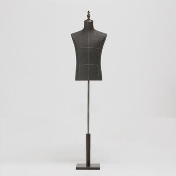 Mode Homme mannequin corps demi-longueur modèle costume pantalon support affichage magasin de vêtements bois dase hauteur réglable bricolage xiai309K
