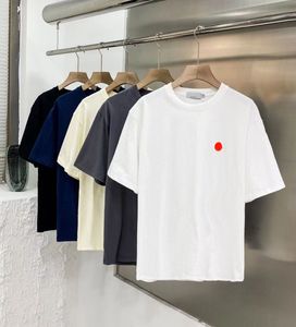 Moda Hombre Camisetas Verano Hombres Mujeres Camiseta Algodón Diseñadores Manga corta Camisas casuales Hip Hop Streetwear Camiseta Camisetas Hombre Color sólido Ropa Tamaño grande XS-XL