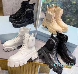 Mode Martin Designer Bottes Femmes Chaussures Cheville Poche Noir Pr Roman Bootss Boodels Inspiré Combat Blanc Cowboy Chelsea Boot