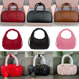 Fashion Matelasse Designer Mini sac à main Sac à main pour femmes Bowling Sac Femmes Sac de soirée Pallet Pallet Makeup Making Handbag Banquet Tote avec boîte et livraison rapide