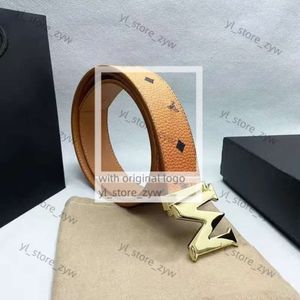 Fashion MCM Letters Metallic Belts Designer Belt For Womenmens MCM Echt lederen Vintage Woman Outdoor Casual Hoge kwaliteit MCM Man Luxe omkeerbare riem 10D