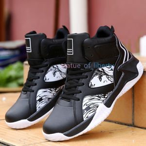 Mode Mannen Basketbalschoenen Luchtkussen Basketbal Sneakers Antislip Hoge Top Paar Schoenen Ademende Basketbal Laarzen v7