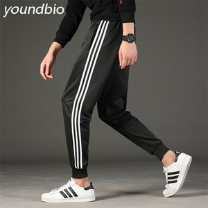 Mode mannen casual broek joggers fitness snel droge joggingbroek mannelijke zomer broek elastische klassieke 210715