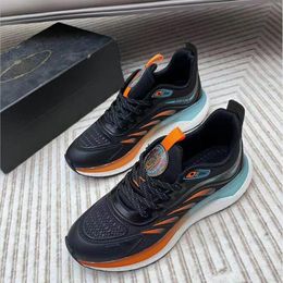 Fashion Men Casual Chores Collision Cross Fantasy Running Sneakers Italie Rifined Elastic Band Tops Tops Caouth Cuir Designer Outdoor Fitness Trainers Box EU 38-45