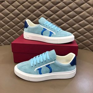 Fashion Men Designer schoenen Letter Gedrukte lederen doek Cool Luxe heren Sneakers Trainers schoen Streetwear Outdoor voor reizen Mkjkiuj MXK8000001