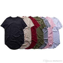 Mode hommes étendu t-shirt palangre hip hop t-shirts femmes swag vêtements harajuku rock t-shirt homme 250 T