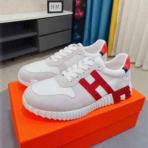 Mode Hommes Free Casual Chaussures Soft Bottoms Running Sneakers Italie Parfait Bande Élastique Bas Haut Veau Mesh Designer Léger Casuals Chaussures De Sport Box EU 38-45