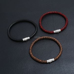 Moda para hombre, pulsera trenzada tejida a mano, pulseras con hebilla Simple, pulsera, brazalete, joyería para mujer, voluntad y arena