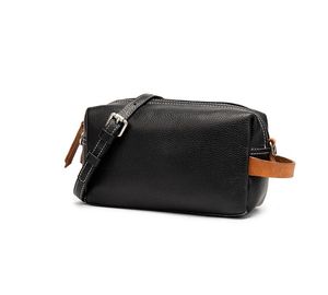 Riñonera de cuero a la moda para hombre, con varios bolsillos y múltiples cremalleras, cinturón ajustable, riñonera, bolsas para teléfono