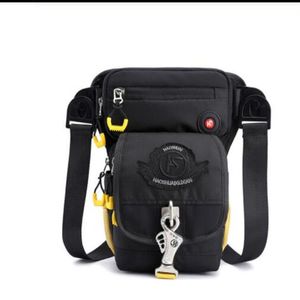 Moda Uomo Nylon Drop Leg Bag Hip Bag sulla coscia Handy Marsupio Cintura Hip Bum Tasca Casual Ragazzi Marsupi Crossbody Bags207S