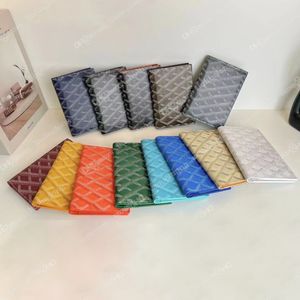 Fashion Men Passeport Cover Classic Women Holder Carte d'identité Holder Geothine Leather Wallet Designer Card Holder Purses Coin Poss