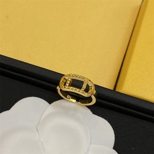 Mode Mannen Ring Designer Sieraden Gouden Ringen Vrouwen Hoepel Open Ring Bruiloft Sociale Geschenken Fen Ringen Anneaux