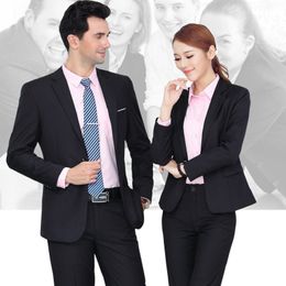 Costumes de marque pour hommes, blazer, Design classique Original, uniforme de travail, vêtements populaires pour femmes, ensemble de bureau unisexe décontracté pour dames