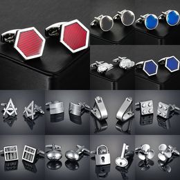 Mode Herren Manschettenknöpfe Schlüssel/Pferd/Fan Business Manschettenknöpfe Für Herren Metall Stempeln Manschettenknöpfe Hand Gravur Männer schmuck Geschenk