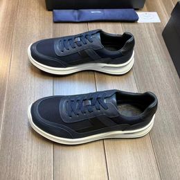 Sapatos formais masculinos Collision Cross Bottoms macios Tênis de corrida Itália Faixa elástica refinada Tops baixos couro de bezerro Estilista caminhada ao ar livre Caixa de tênis casual UE 38-45