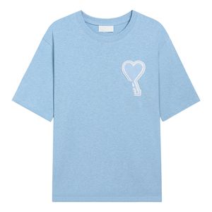 Camiseta de moda para hombres de moda camisetas para mujeres de verano de doble gasa 100% algodón de algodón de alta densidad diseñador de alta calidad