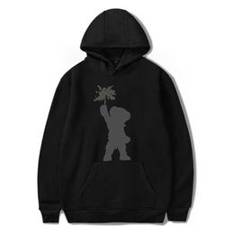 Sweat à capuche pour hommes, rétro Polo Bear réimprimé Rarefunny unisexe décontracté avec Hip-hop épais pour l'automne et l'hiver 47m7