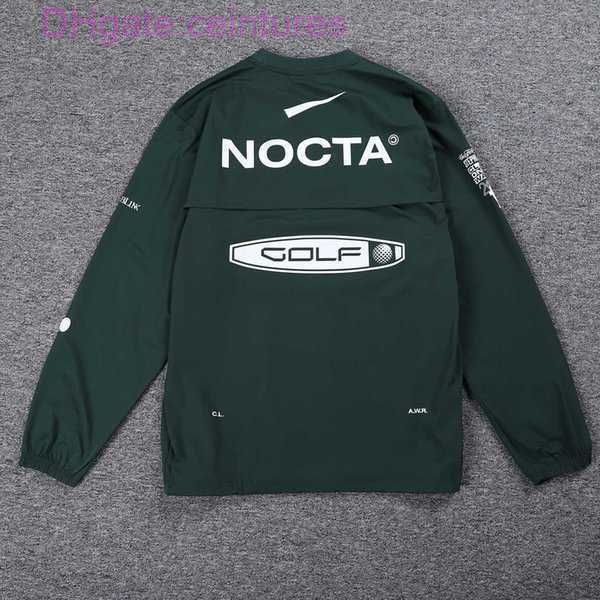 Sudaderas con capucha para hombres de moda Versión estadounidense Nocta Golf Co Branded Draw Transpirable Secado rápido Ocio Deportes Camiseta Manga larga Cuello redondo Verano 3kj1s