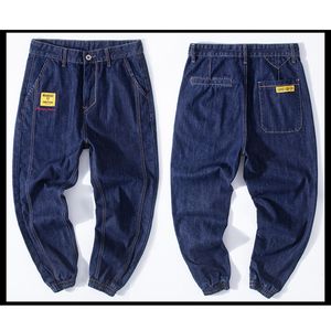 Jeans de mode Homme HOMBRE Casual Long Jeans pour hommes Streetwear Panneau Skate Stright Fashion Jeans Hommes Slim Fit Fit Plus Taille S-8XL Taille