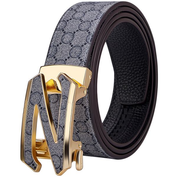 Ceinture en cuir avec lettre Z pour hommes et femmes, classique, de luxe, de styliste, décontractée, polyvalente, décorative, pour robe