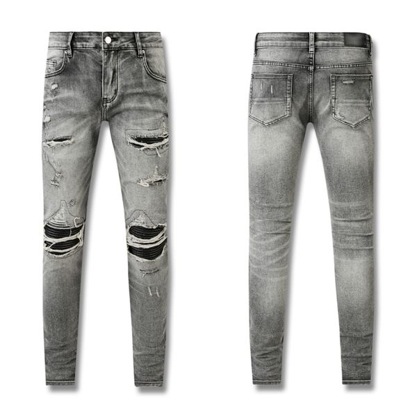 Fashion Men's Ripped en détresse Jeans Pantalons de denim de mode # 601