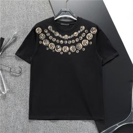 T-shirt pour hommes de mode amirs Designer Imprimer Top T-shirt T-shirt pour hommes Qualité Coton Casual Manches courtes Luxe Hip Hop Street T-shirt taille S-3XL # 057