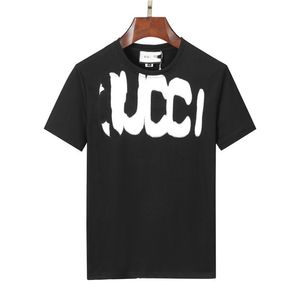 T-shirt à la mode pour hommes T-shirt d'été pour hommes pour femmes T-shirt en coton à manches courtes pour hommes Chemise décontractée Hip Hop Street Wear T-shirt T-shirt pour hommes Vêtements noir et blanc v19
