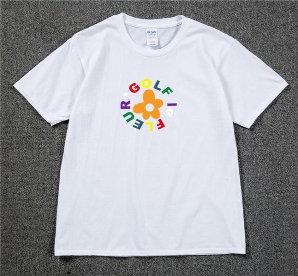 Camisetas de moda para hombre Golf Flower Vote Igor Tyler Creator Skate camisetas de manga corta Camisa de algodón para hombre Casual All-match Tops6006950